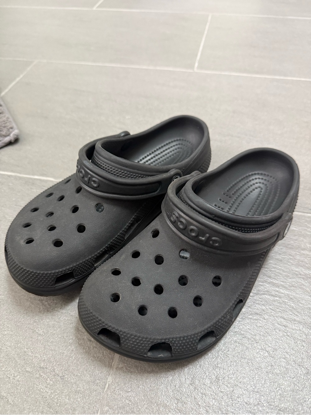 CROCS Kids Black Classic Clog
